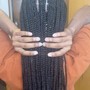 Medium Knotless Braids