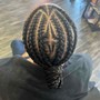 Cornrow design