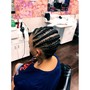 Feed in braid style