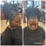 Full Head Loc Maintenance w/ Style