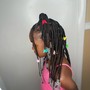 Short Knotless Braids w/ beads