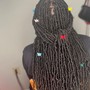 Triangle parting for Soft Locs/ Braids