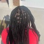 Medium Knotless Braids