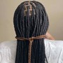 Small Straight back Braids