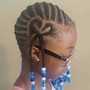 Feed in Kid's Braids