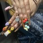 Acrylic Nails short -XL