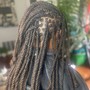 Loc Maintenance (Retwist via Backcomb/Palm Roll method)