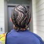 Cornrows (full head) Freestyle