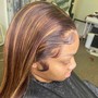 Machine Sewn Frontal Wig Construction