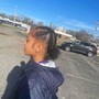 Kids Sleek Ponytail with Shampoo included