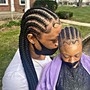 Men's stitch braids