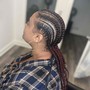 Feed-in braids