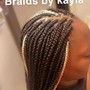 Individual Braids with crochet