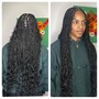 Goddess Braids( bohemian braids) waist length