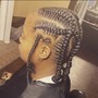 2-4 Cornrow Braids