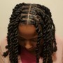 Lower back braids