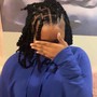 Small-Medium Knotless Braids