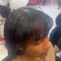 Closure wig install