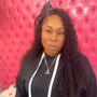 Frontal lace wig install