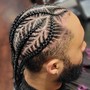 4 Feed in Braids