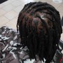 Knotless braids take down and shampoo med smed and lrg size consultation