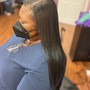 Silk Press(Natural/Relaxed Clients)