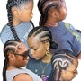 4 Feed in Braids