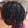 Stitch Style for Natural Hair Cornrows