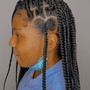 Cornrows with Box Braids