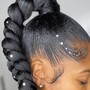 Kinky Ponytail/Extended Ponytail/Braid Ponytaill