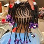 Kid's Braids with extension