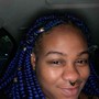 Medium Box Braids