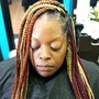 Medium Knotless Senegalese Twist