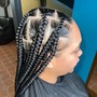 Mohawk/Updo w/Crochet Braids