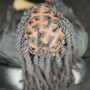 Loc bob, loc petals, loc trim