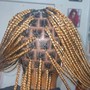 Medium Knotless (mid back) Braids