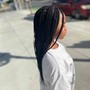 Knotless box braids