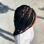 Knotless box braids