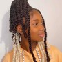 Human Hair Mix Boho Locs