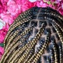 Small Knotless Braids