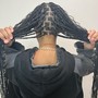 Jumbo Goddess Braids (with Human/synthetic hair)