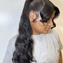 Ponytail with bangs