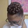 Natural Hair Twist-Updo