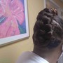 Natural Hair Twist-Updo