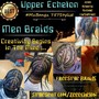 Men Cornrows 4 Braids