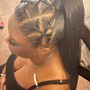 Criss Cross Ponytail