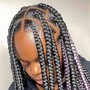 Large Knotless ~ Braids