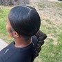 Frontal ponytail