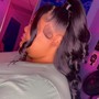 CURLS ONLY  (curls/straighten on wig/sew in/ or quickweave)