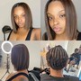 Traditional sew in